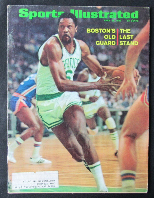 April 28, 1969 Sports Illustrated Magazine Bill Russell Boston Celtics 176497