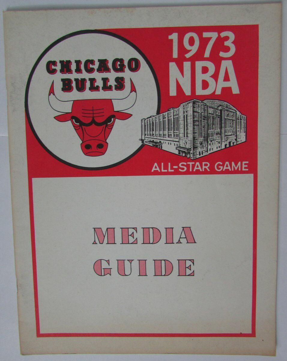 1973 NBA All Star Game Media Guide @ Chicago Bulls 145758