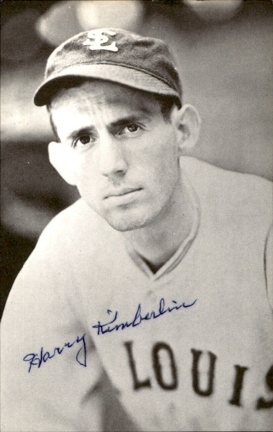 Harry Kimberlin Cardinals d. 1999 Signed/Auto 3x5  Photo 178514
