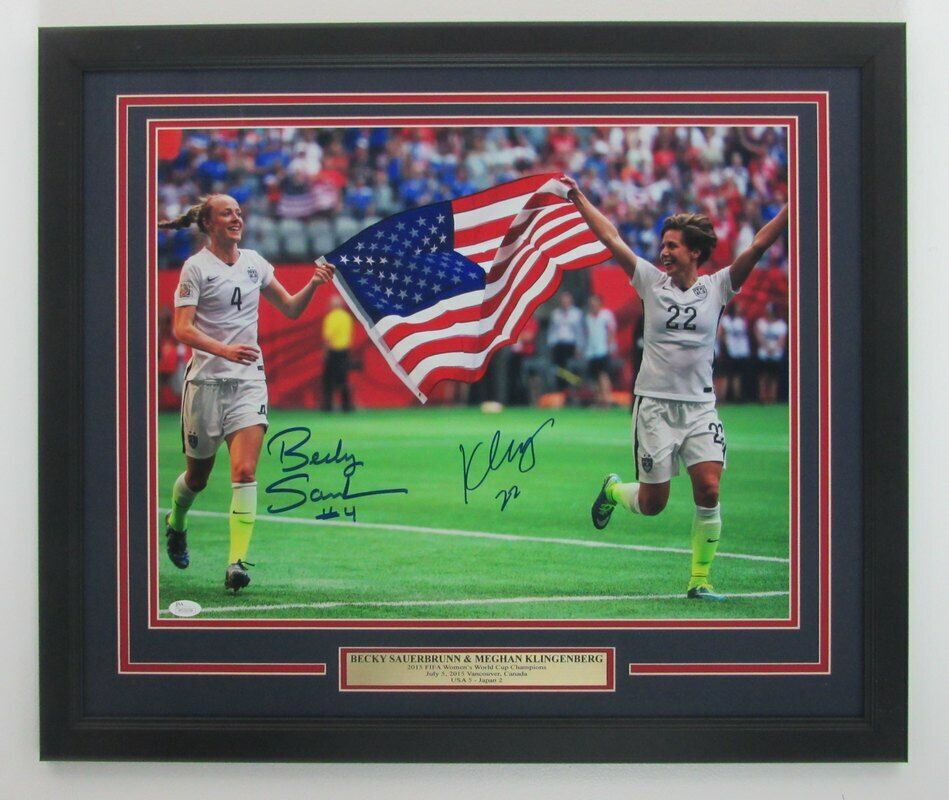 Sauerbrunn & Klingenberg Multi-Signed/Autographed 16x20 Photo Framed JSA 141889