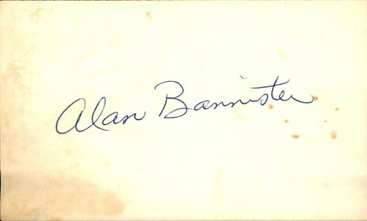 Alan Bannister Seattle Mariners  Signed/Autographed 3x5 Index Card 162608