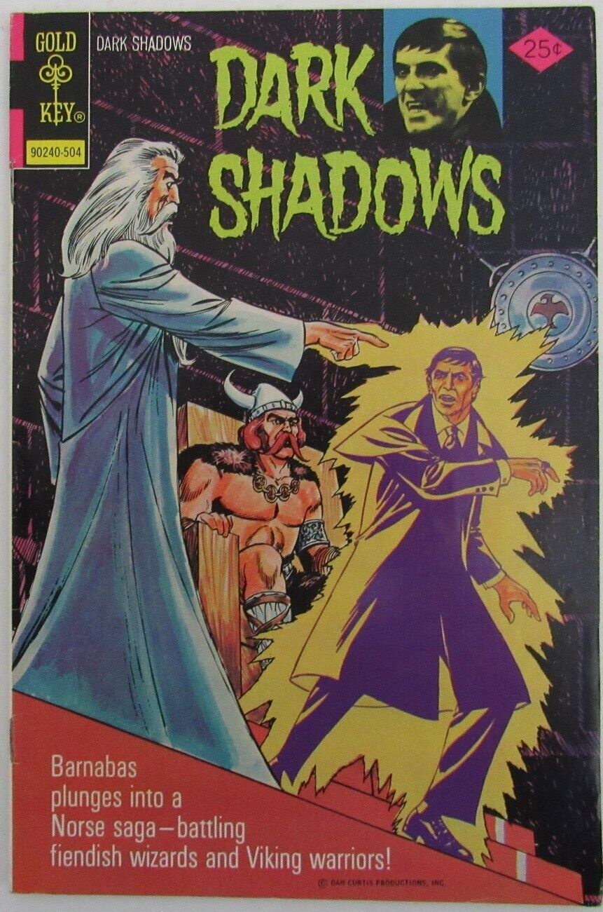 April 1975 Dark Shadows Comic #31 - Gold Key "Doom of Helgi Kolnisson" 163902