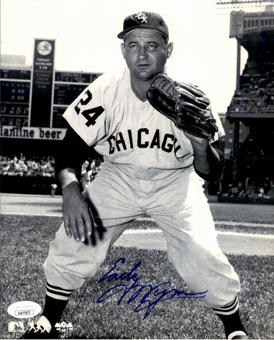 Early Wynn HOF Signed/Autographed 8x10 Photo Chicago White Sox JSA 191067