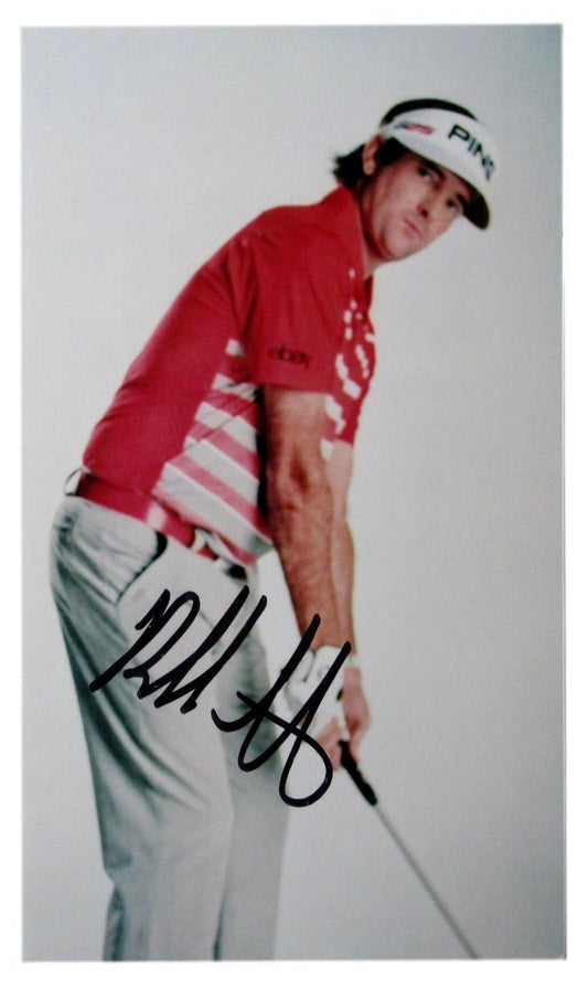 Bubba Watson 2012/2014 Masters Champion Autographed 3.5x6 Photo