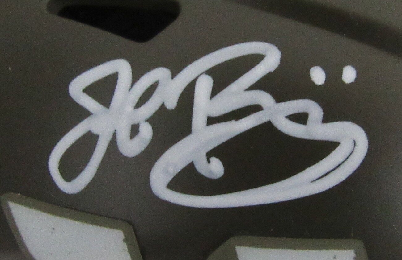 John Riggins HOF Autographed Mini Salute To Service Helmet Redskins Beckett