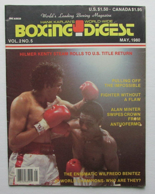 May 1980 Boxing Digest Magazine Hilmer Kenty 167889