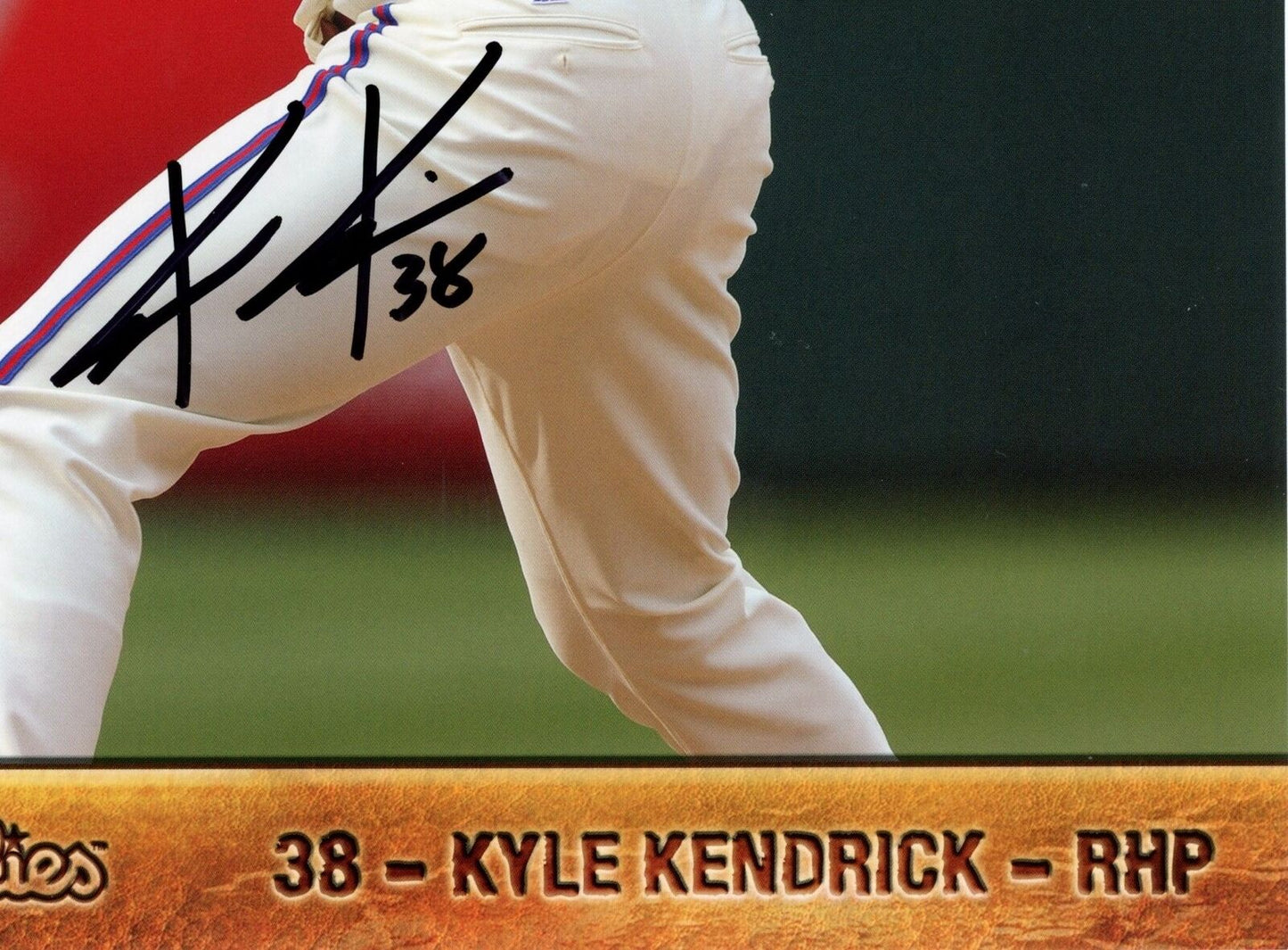 Kyle Kendrick Autographed 2011 8x10 Phillies Phan Photo