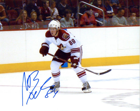 Mikkel Boedker Phoenix Coyotes Signed/Autographed 8x10 Photo 153059