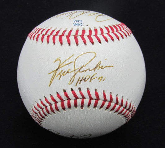 2012 Indians Fantasy Camp Multi-Autographed OML Baseball Cleveland Indians