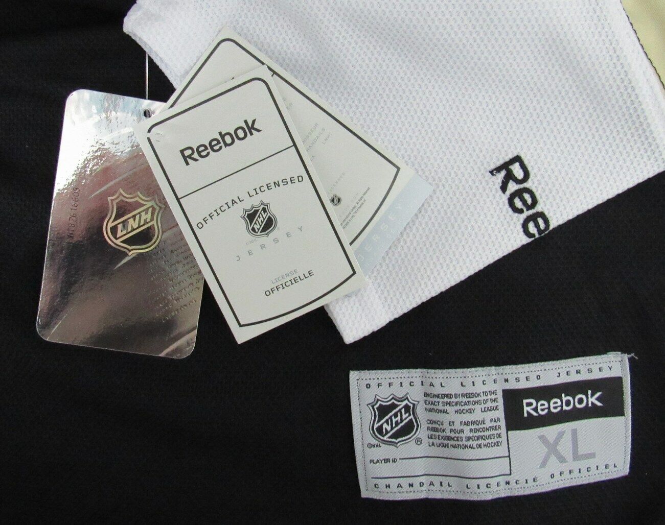 Brooks Orpik Signed Penguins Reebok Authentic TEAM Jersey Penguins Letter 163113