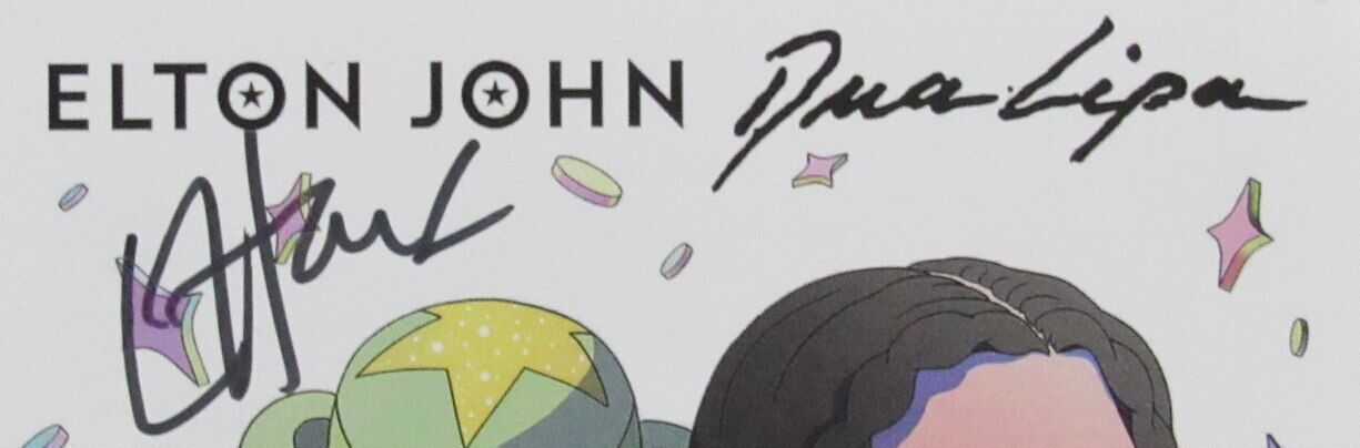 Elton John Autographed CD Insert "Cold Heart Pnau Remix" JSA 175929