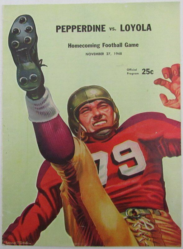 1948 Peperdine vs. Loyola University College Football Program 143582