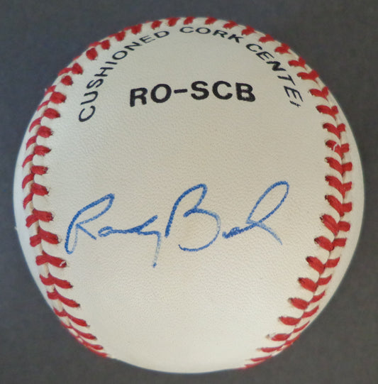 Randy Bush Autographed OAL Baseball Minnesota Twins 155686