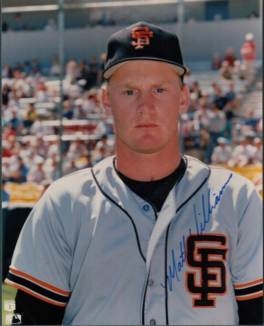 Matt Williams Giants Signed/Autographed 8x10 Photo 128719