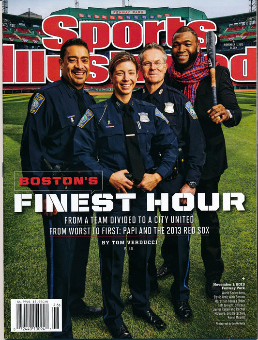 November 11, 2013 David Ortiz Sports Illustrated Magazine NO LABEL 182327