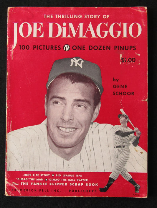 1950 The Thrilling Story of Joe DiMaggio Book New York Yankees 183841