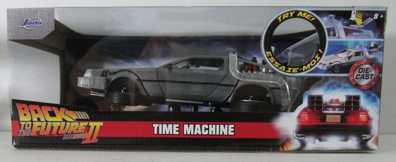 Michael J Fox Signed Delorean Diecast Car Back To Future  Beckett Wit 162932