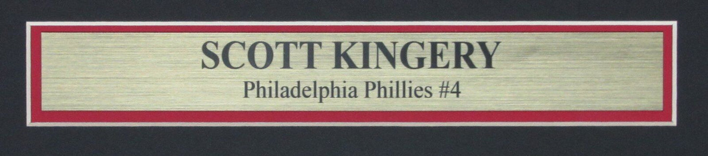 Scott Kingery Philadelphia Phillies Signed 11x14 Photo Framed JSA 500045