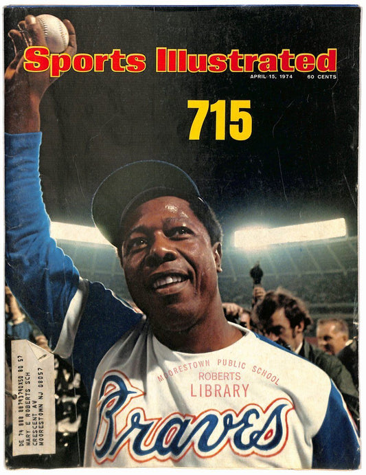 April 15, 1974 Hank Aaron HOF Atlanta Braves 715 HR Sports Illustrated 181298