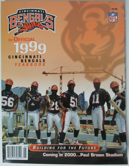 1999 Cinncinnati Bengals NFL Football Official Team Yearbook 146161