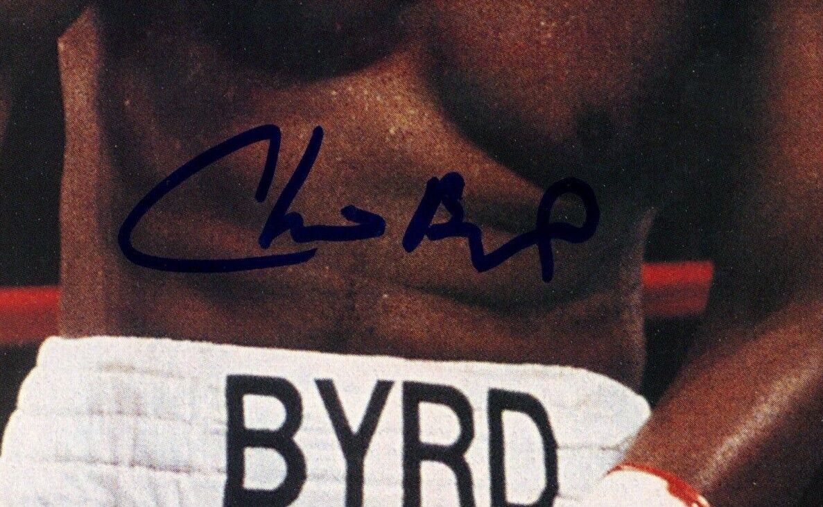 Chris Byrd Autographed Magazine Photo Boxing Champ 177620