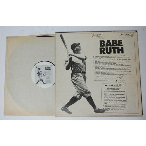 Joe Louis vs. Jack Sharkey/Babe Ruth on other side Vinyl Record Album 146271