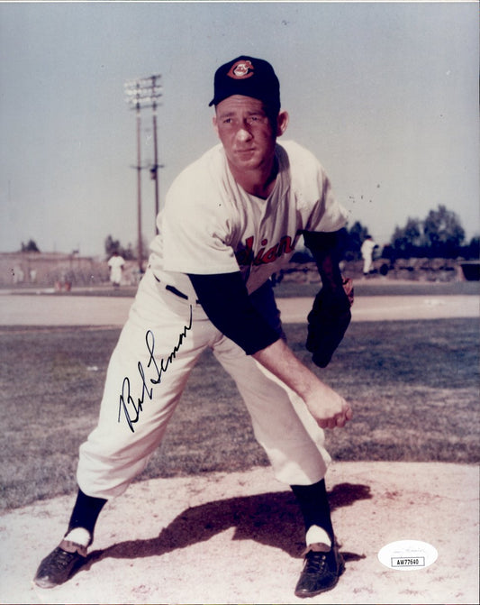 Bob Lemon HOF Signed/Autographed 8x10 Photo Cleveland Indians JSA 191351