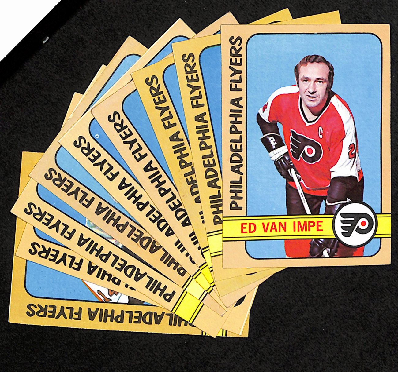 1972-73 Topps Hockey Philadelphia Flyers Complete Team Set (10/10) Cards 189200
