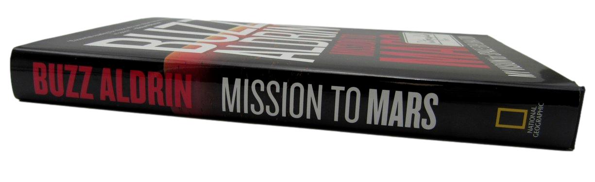 Buzz Aldrin Signed/Autographed Book "Mission to Mars" Astronaut JSA 191009