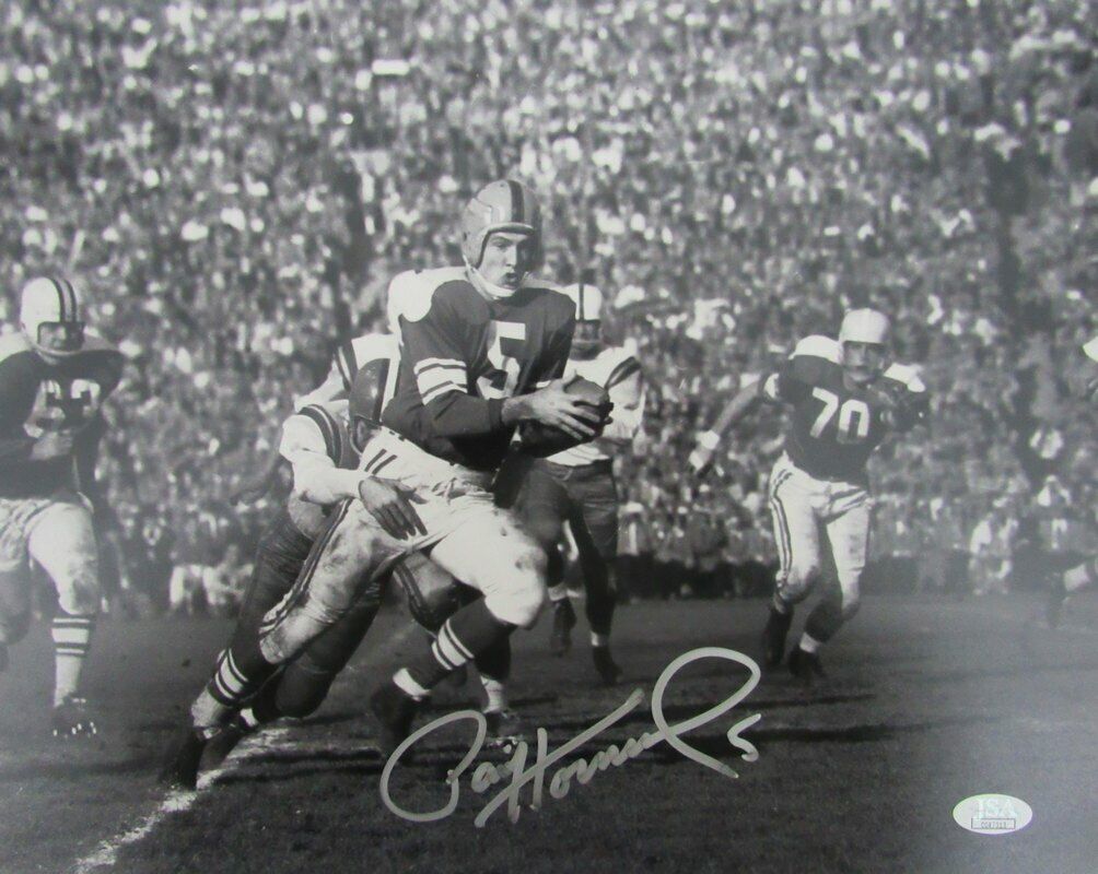 Paul Hornung Notre Dame Signed/Autographed 11x14 Photo JSA 142677