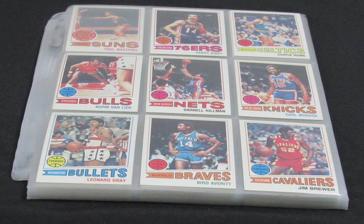 1977-78 TOPPS Basketball Complete Set (132) Parish Maravich Abdul-Jabbar 190307