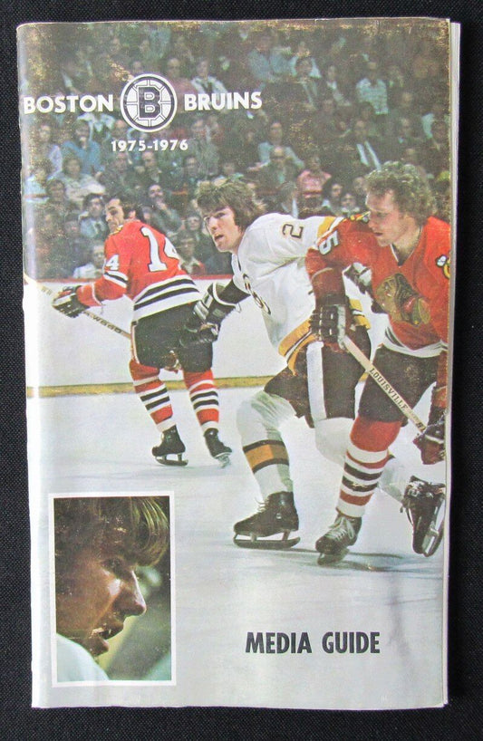 1975-1976 Boston Bruins Media Guide 176512