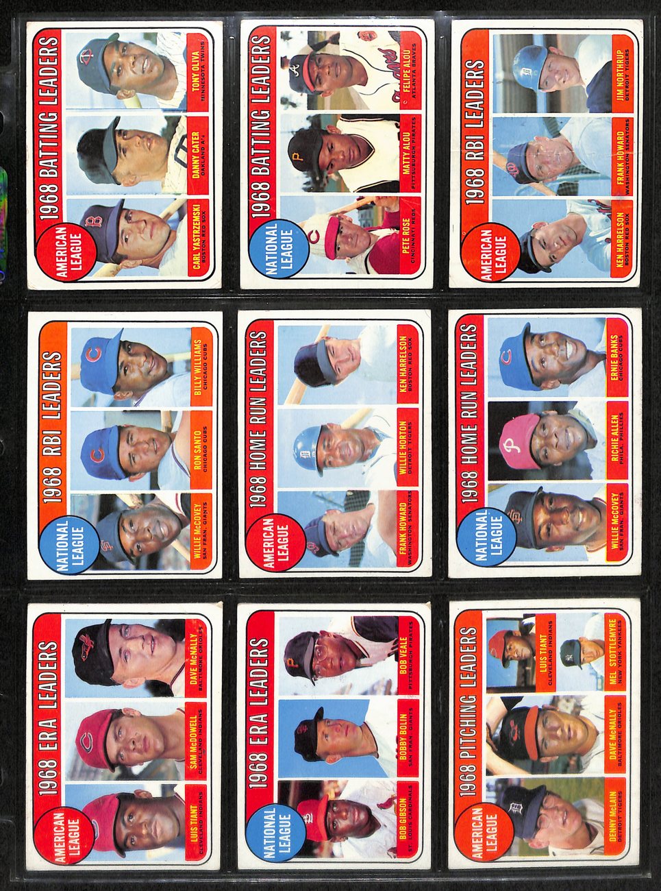 1969 Topps Baseball Card Complete Set (1-664) Mantle Seaver Ryan Jackson 191951