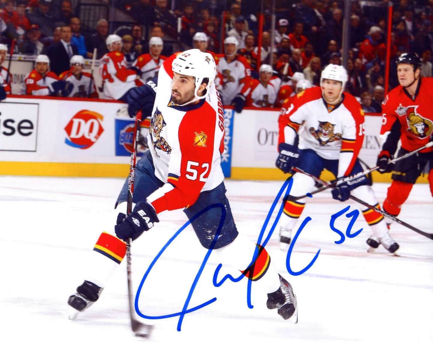 Jason Garrison Panthers Signed/Autographed 8x10 Photo 153305