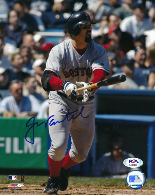 Jason Varitek Boston Red Sox Signed/Autographed 8x10 Photo PSA/DNA 164295