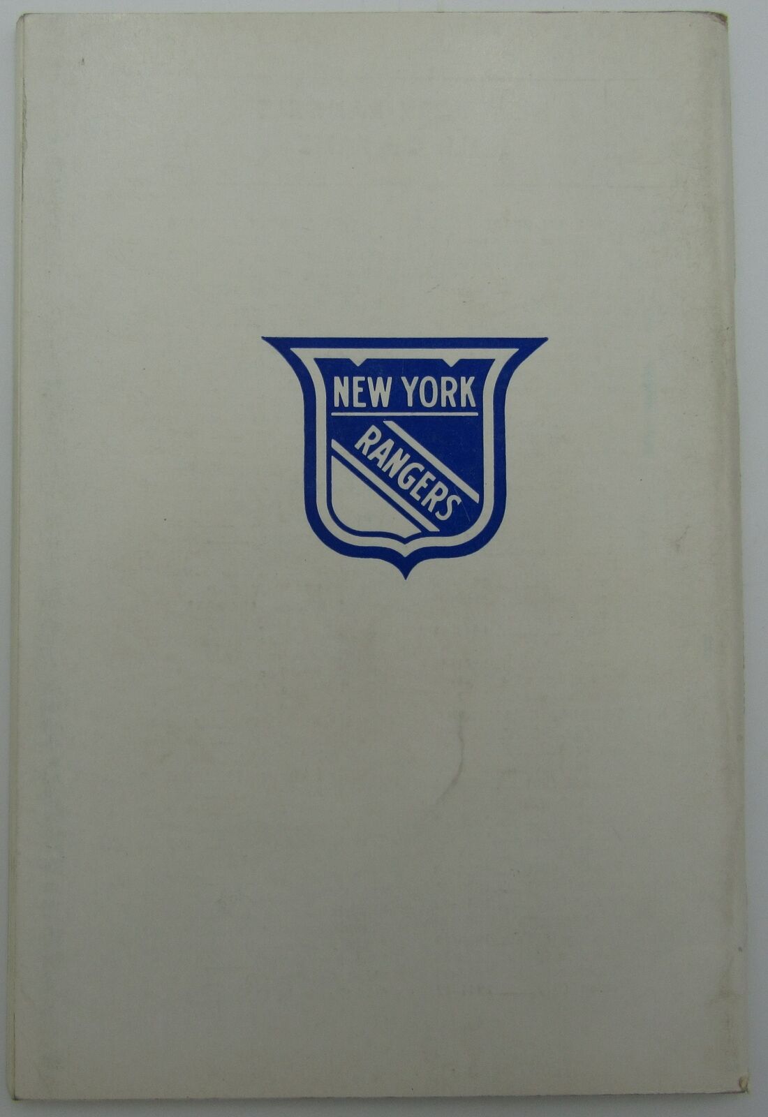 1952/53 New York Rangers Yearbook Blue Book Media/Press Guide 144401