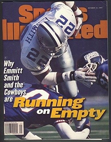 10/13/1997 Sports Illustrated SI NO LABEL Emmitt Smith Dallas Cowboys