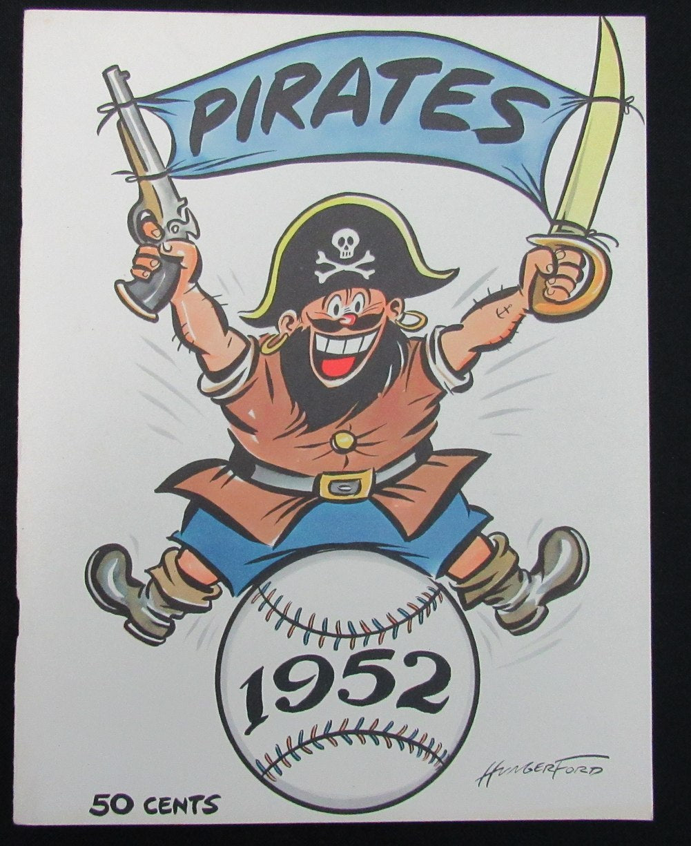 1952 Pittsburgh Pirates Yearbook 186262