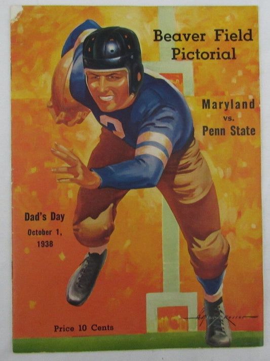 1938 Penn State Nittany Lions vs. Maryland College Football Program 137522