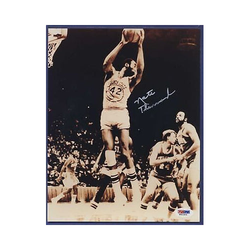 NATE THURMOND Warriors Signed 8X10 Photo PSA/DNA 132825