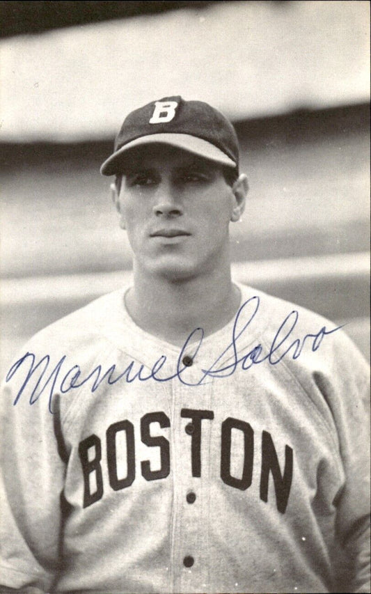 Manny Salvo Red Sox d. 1997 Signed/Autographed 3x5  Photo 178768