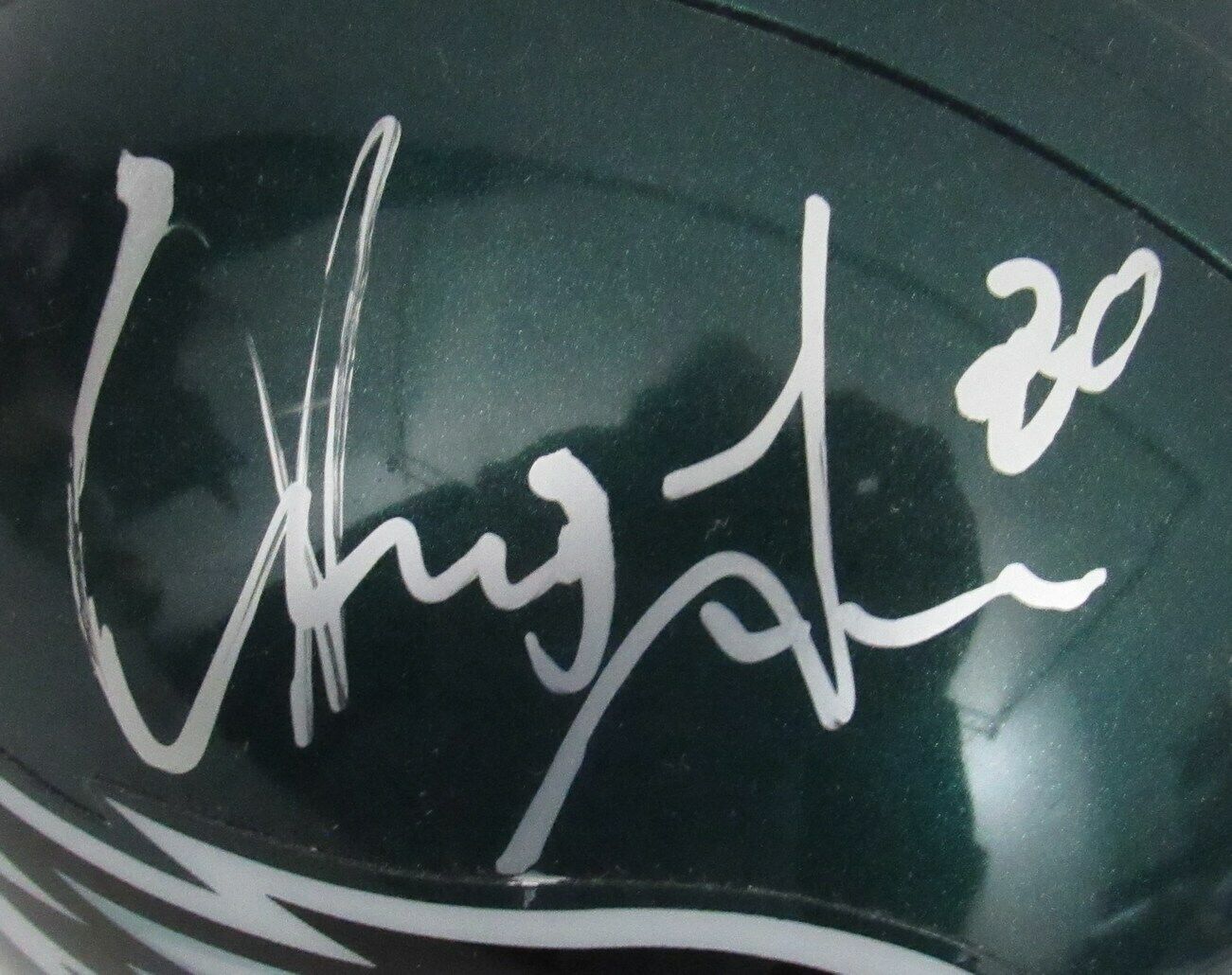 Irving Fryar Signed/Autographed Eagles Mini Football Helmet Beckett 157507