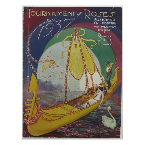 January 1, 1937 Tournament of Roses Parade Program 190298