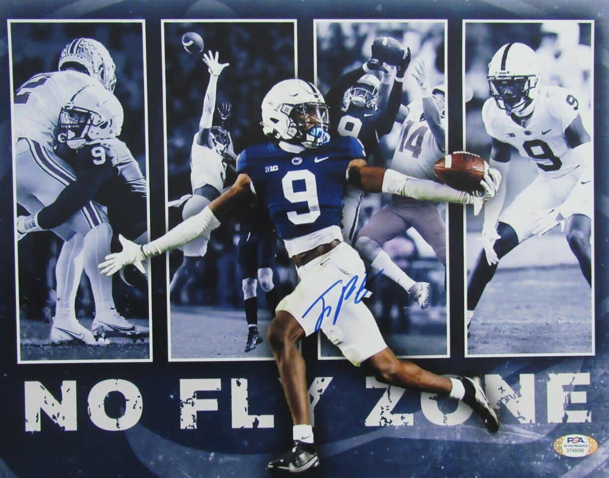 Joey Porter Jr. Autographed 11x14 Photo Penn State PSA/DNA 177723