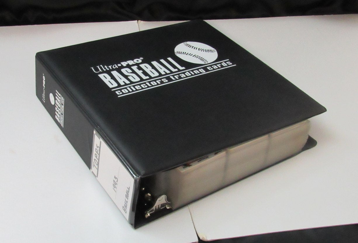 1993 Topps Complete Baseball Set (825) In Binder w/Pages Derek Jeter RC 192009