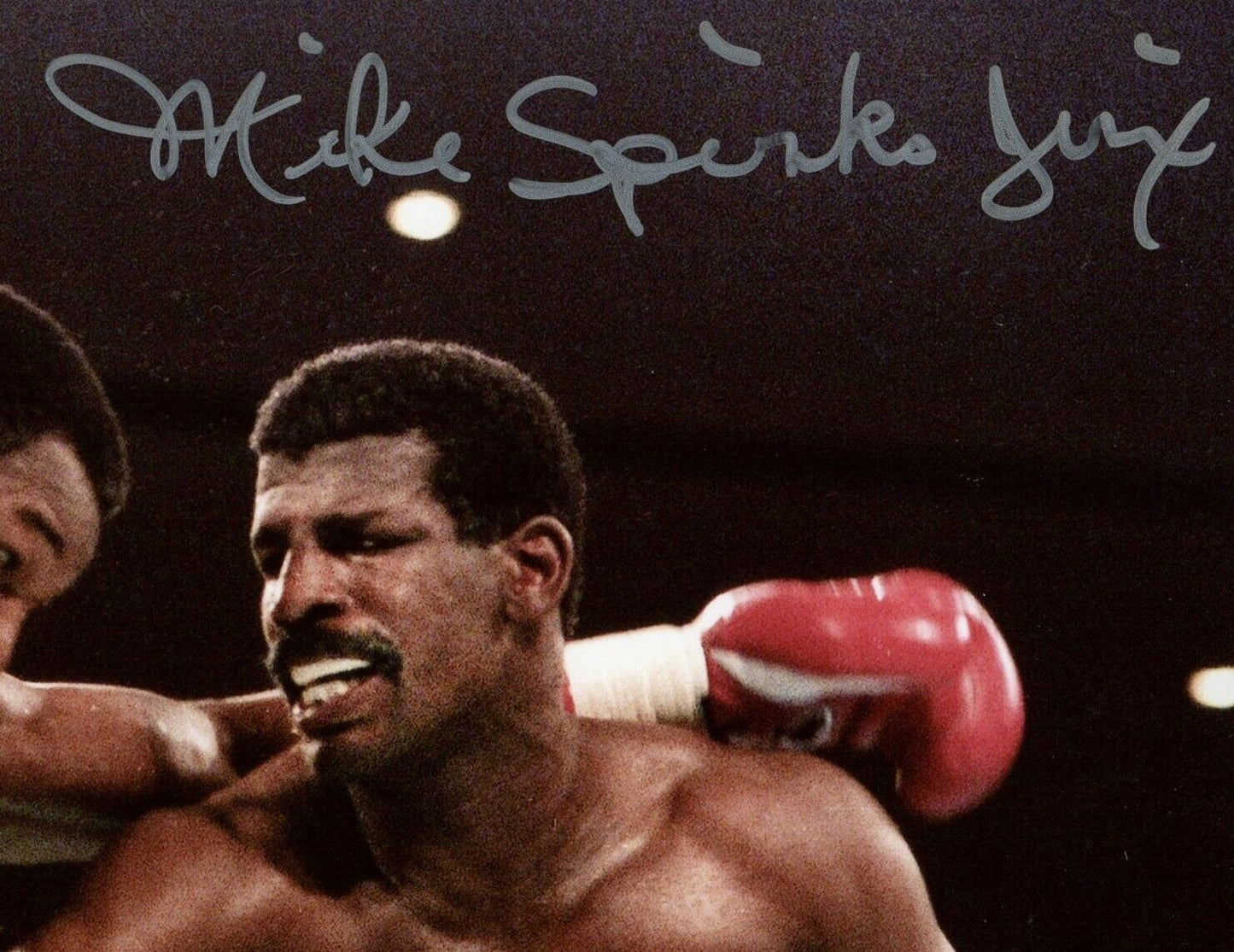 Michael Spinks Boxing Champ Signed/Autographed 8x10 Photo JSA 153999