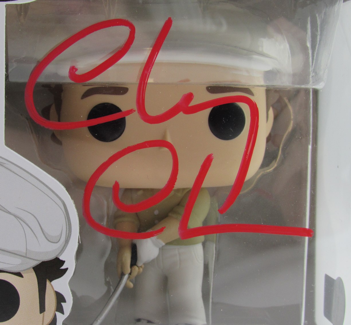 Chevy Chase Signed/Auto Funko Pop! #242" Christmas Vacation" Beckett 189755