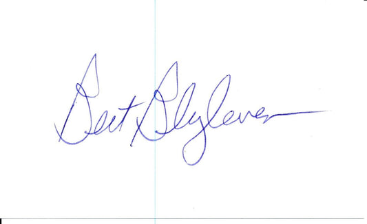 Bert Blyleven HOF Minnesota Twins Signed/Autographed 3x5 Index Card 163939