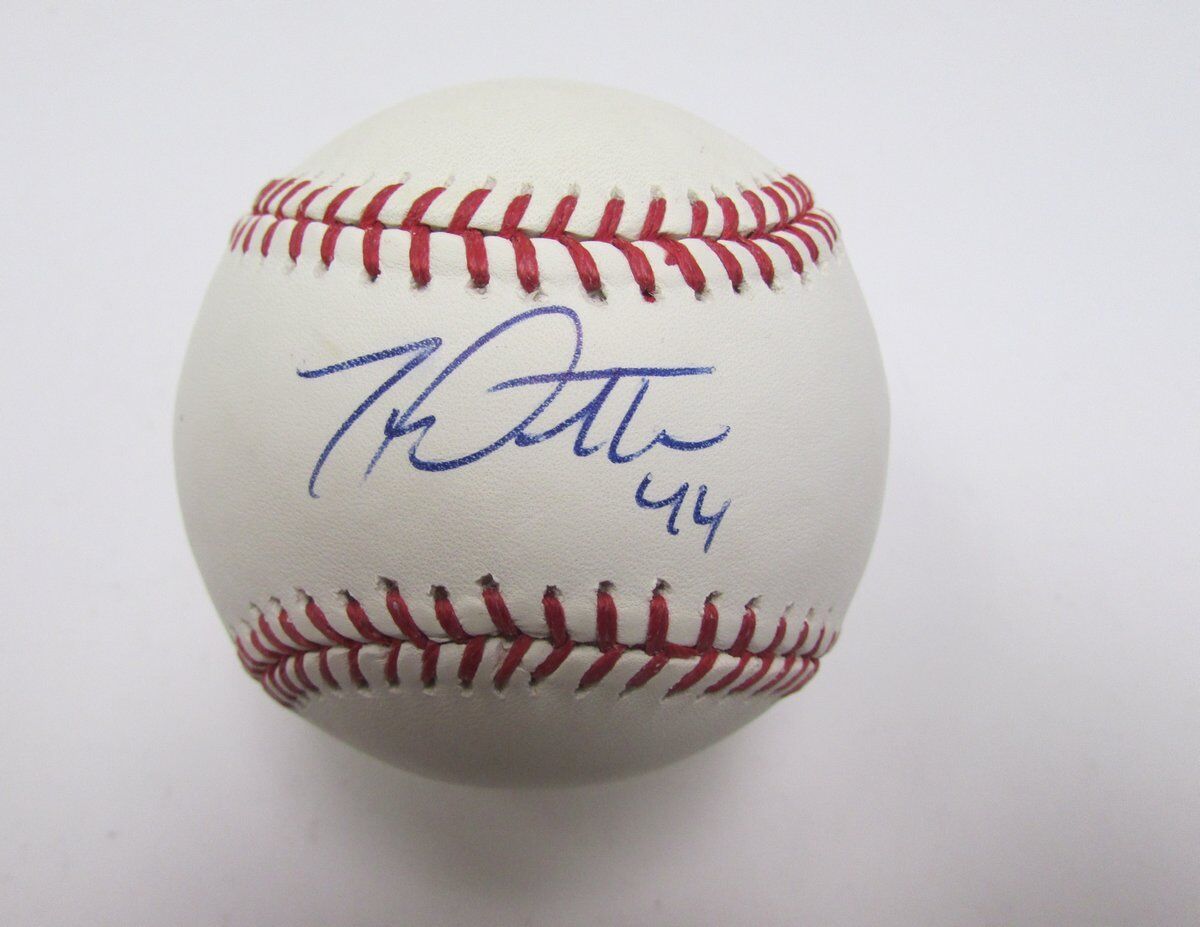 Nathan Pettibone Signed/Autographed OML Baseball 139596