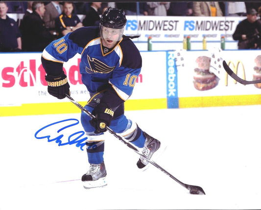 Andy McDonald St. Louis Blues Signed/Autographed 8x10 Photo 151933